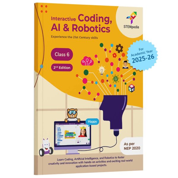 CBSE and ICSE Class 6 Coding, AI and Robotics Book