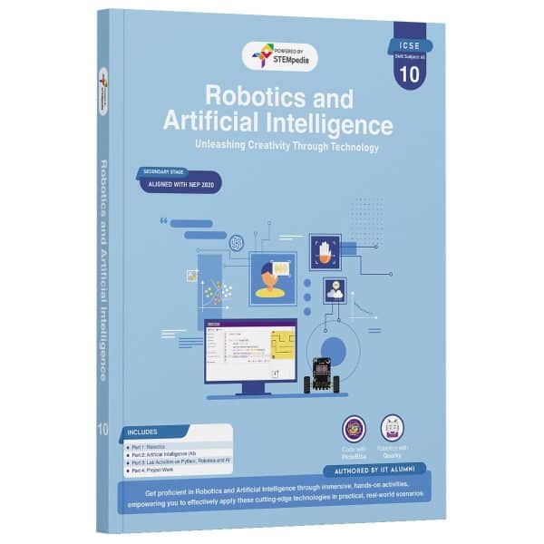 STEMpedia Robotics and AI Class 10 Book for ICSE