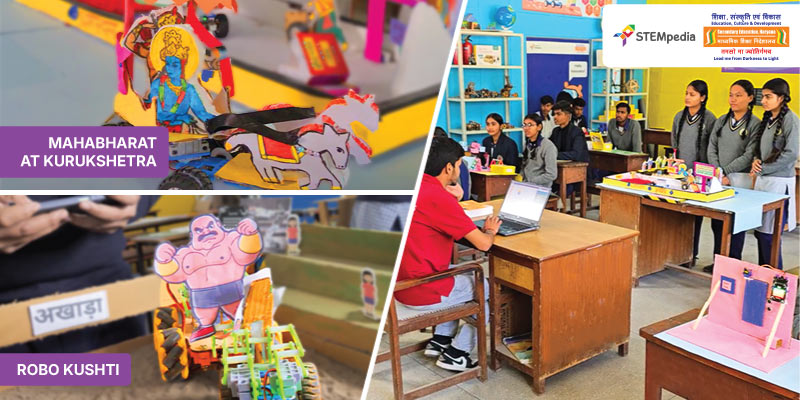 Haryana Government STEM Lab in 50 schools promoting Digital India initiative