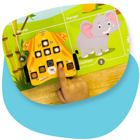 Grid Mode Game Arena for Screen-Free Activities for kids