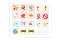 Picture Cards for unplugged activities in Wizbot Maxx Adventure Quest Kit