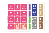 Wizbot Maxx Coding Cards